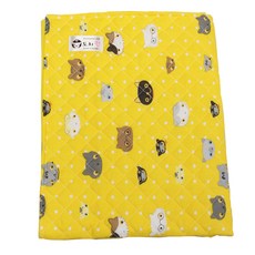 dochiqueen 68公升用 刺蝟布質墊料 黃色 圖案 隨機出貨, 1個