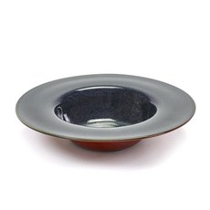經典義大利麵盤 S號, 靛藍, 1個