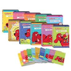 클리포드 영어학습! 무비랑 애니 51편 DVD+스크립트북 10권 박스세트, 10CD