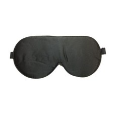 HANAMOLI 蠶絲眼罩 黑色, 1件, 1個