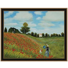 I LOVE PAINTING DIY名畫繪畫組 40*50cm, 莫奈的罌粟田, 1個