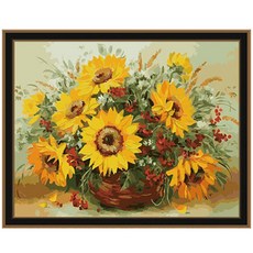 iLovePainting DIY名畫繪畫 40 x 50 cm, 8個太陽