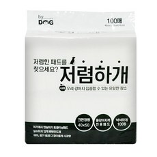 byDOG 寵物清潔墊 蘋果香, 1包, 100張
