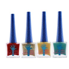 拉拉芬格香水貼紙水性美甲清爽水果套組, 紅色，金色，檸檬，薄荷, 1套