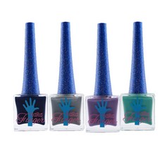 拉拉芬格香水貼紙水性美甲甜葡萄套組, 海軍藍，灰色，紫色，薄荷, 1套