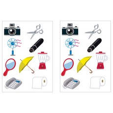 모두의팩토리 인쇄 도안 DIY 펠트 공예 A4, 07TYPE물건1, 2개