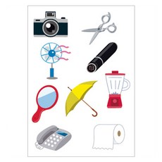 모두의팩토리 인쇄펠트 도안 DIY 펠트 공예 A3, 07 TYPE 물건1, 1개