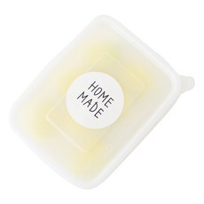 迷你PP耐熱餐盒 50入+字母印花圓形貼紙 50入, 1套