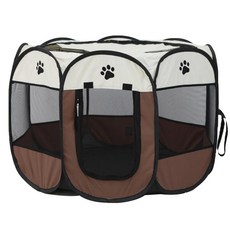 REDPUPPY 寵物角落帳篷屋, 深棕色