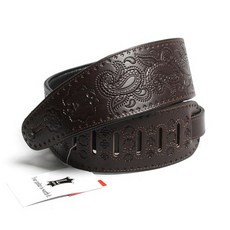 Levys 皮革吉他背帶, PM44T03 DBR