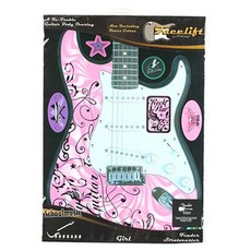Facelift吉他貼紙, Stratocaster 女孩