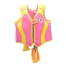 버키 다이노 네오플렌 수영조끼, 핑크, 1개