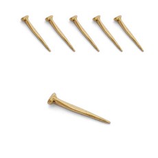 선반나라 주물 못 후크 골드 소, 6개입