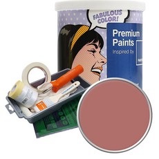 노루페인트 팬톤 외부용 실외 무광 페인트 1L 세트, 17-1520 Canyon Rose, 1000ml, 1개