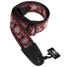 LM Products Retro Jaq ER 吉他背帶 FF-15 ER 2 英寸, 混色