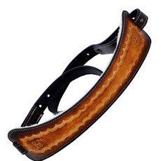 LM Products 手工加工復古風格羊毛吉他背帶 250GVT, 混色