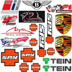 모터스티커 오토바이 스티커 세트, 튜닝4, 1세트