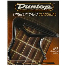 Dunlop Capo 88B 古典吉他, 黑色的