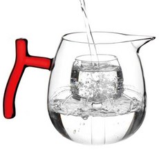 LG Glass LGD013玻璃車用公道杯兼用茶壺 450ml, 混色