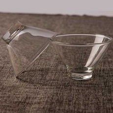 10X10 LG Glass LPB003 玻璃帽形杯 50ml, 單色, 2件