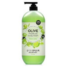 온더바디 올리브 모이스처 바디워시 그린 라임, 900g, 1개