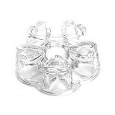 엘지글래스 ZT176 하트 티워머 400g, 투명, 1개