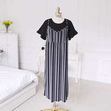 iyaan ST涼感兩件式孕婦連身裙