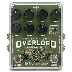 electro-harmonix Operation Overlord 立體聲過載和失真, 單品, 混色