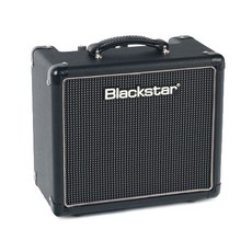 BlackStar 풀 진공관 1와트 기타 콤보앰프 리버브 내장 모델, HT-1R, 혼합 색상, 1개