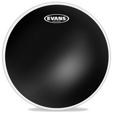 Evans Black Chrome 湯姆鼓上鼓皮 TT10CHR, 黑色, 1個