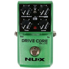 Nux Drive Core Deluxe 真空管過載貝斯效果器, 單一商品, 混合顏色, 1個