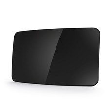 Coms 賣場 數位電視天線接收器 曲面型 黑色, GK462