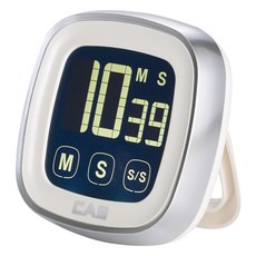 CAS touch 數字烹飪計時器 KT3 Plus, 白色的, 1個