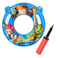 Winnie Coney Running Man手柄管65cm+高檔手泵隨機出貨, 混色, 1套