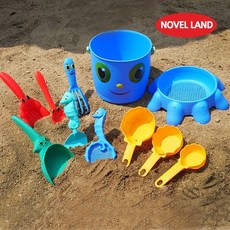 NOVEL LAND 海洋生物造型沙灘玩具組, 混色