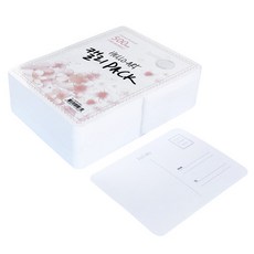 종이문화 헬로우아트캘리팩 스므스 우편엽서, 32 스노우, 500매입