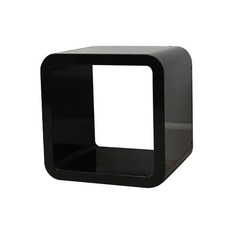 CUBICS 開放式置物架 B2121 黑色, 1入