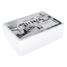 紙文化 Hello藝術書法包 浮雕卡, 14 雪白色, 250枚入