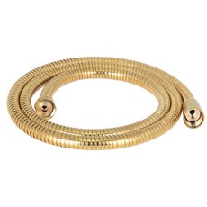 黃金黃銅不鏽鋼蓮蓬頭軟管 1.5m, 1個