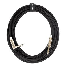 PITBULL Pitbull & Switchcraft Plug PREMIUM 吉他線 PG-25L, 7.6m, 黑色的
