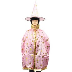 새로핸즈 스타망토모자세트 할로윈 아동의상 마녀 마법사