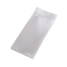 Inp Bom91 自黏式 OPP 素色餅乾袋 8 x 18 cm, 400個, 1個