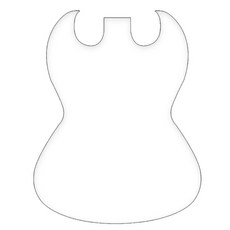 Xotech Guitar Defender SG防刮墊 GD-SG, 單色