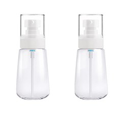 DM 美妝潔膚乳分裝瓶 60ml, 透明, 2個