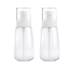 DM 美妝卸妝乳分裝瓶 80ml, 透明, 2個