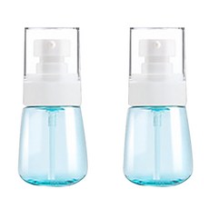 按壓式化妝品分裝瓶 30ml, 淺藍, 2件