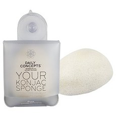 DAILY CONCEPTS 您的純魔芋海綿, 單色, 1個