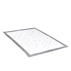 비비엔다 논슬립 인견 아기쿨매트, 블랙리프, 1개