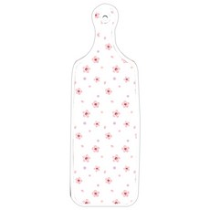 ROEM DESIGN 雙面砧板 森林圖案1, 淡粉紅牽牛花, 1個