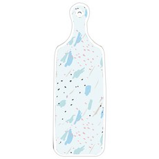 ROEM DESIGN 雙面砧板 森林圖案1, 印記玉色, 1個